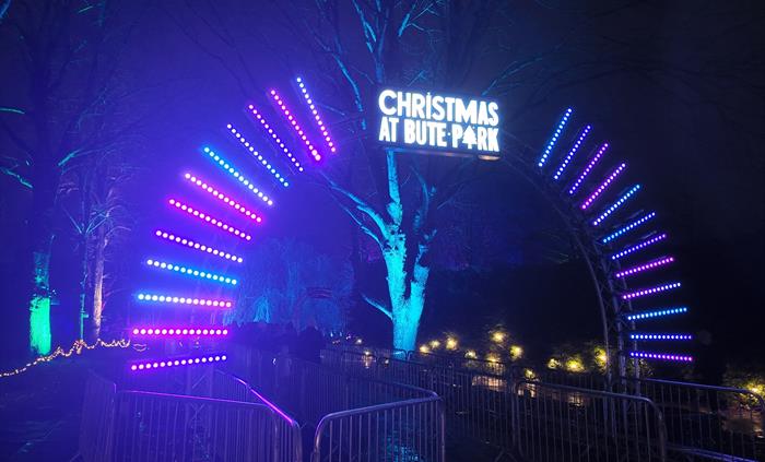 Bute Park at Christmas